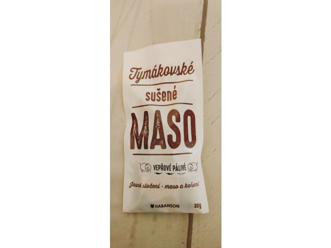 Tymákovské sušené maso Vepřové pálivé