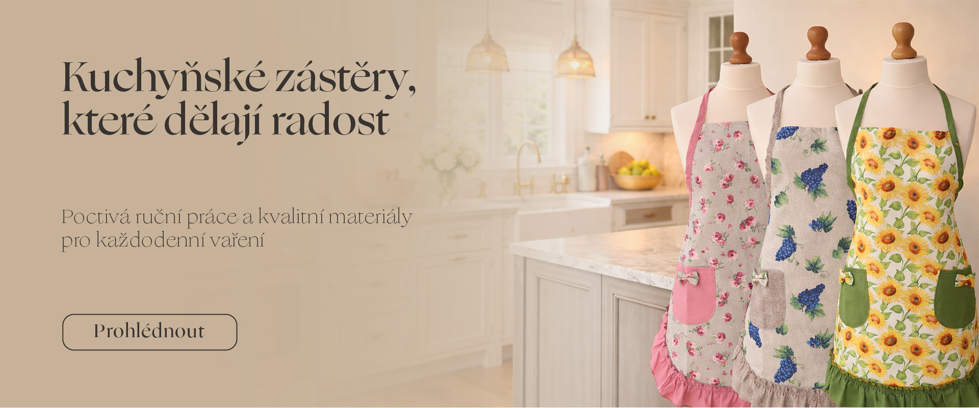 Kuchyňské zástěry
