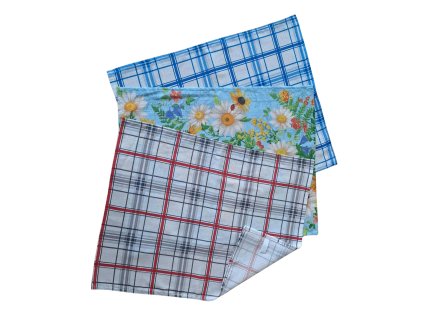 sada 3 ks vaflovych uterek venkovska zahradka