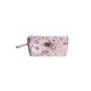 Sada kosmetických taštiček - Růžová s květy