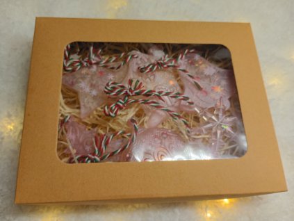 Sada vánočních ozdob 7 ks