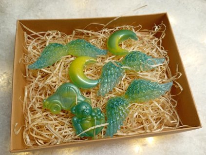 Sada vánočních ozdob 7 ks