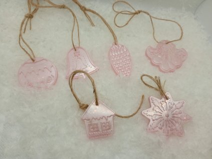 Sada vánočních ozdob 6 ks