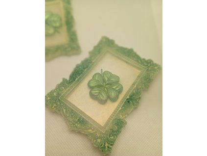 Malé rámečky se čtyřlístkem