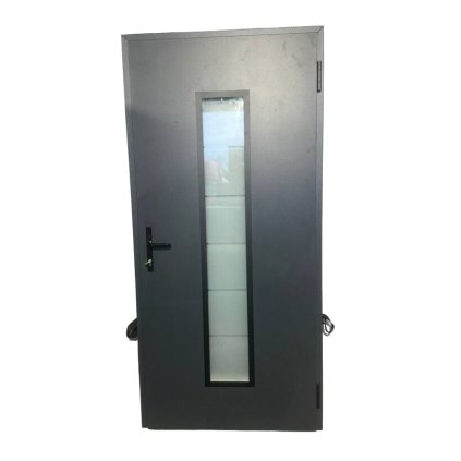 Vchodové plastové dveře 9 WDS 70mm, 100x210 cm, pravé