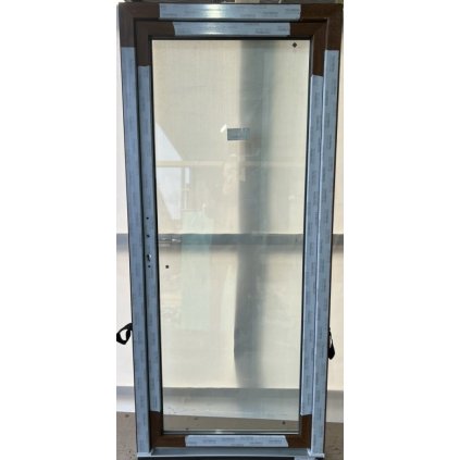 Vedlejší vchodové plastové dveře Olimpia (60mm), 88x198 cm, levé