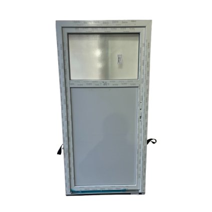 Vedlejší vchodové plastové dveře Olimpia (60mm), 88x198 cm, pravé