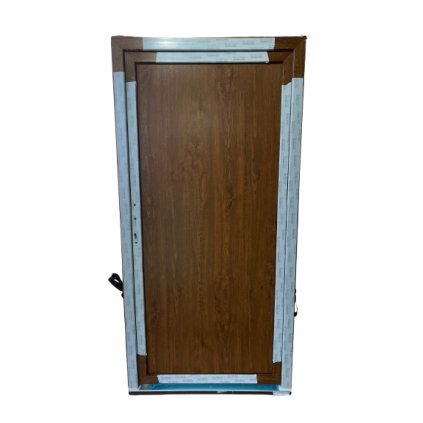 Vedlejší vchodové plastové dveře Olimpia (60mm), 98x198 cm, levé