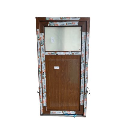 Vedlejší vchodové plastové dveře Proline dveře (70mm), 98x198 cm, levé