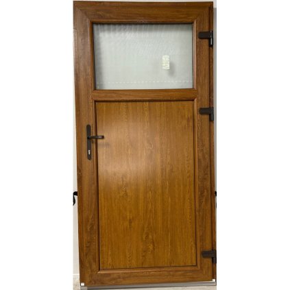 Vedlejší vchodové plastové dveře Proline dveře (70mm), 98x198 cm, pravé