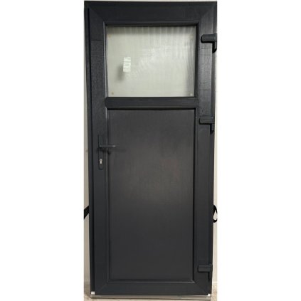 Vedlejší vchodové plastové dveře Proline dveře (70mm), 88x198 cm, pravé