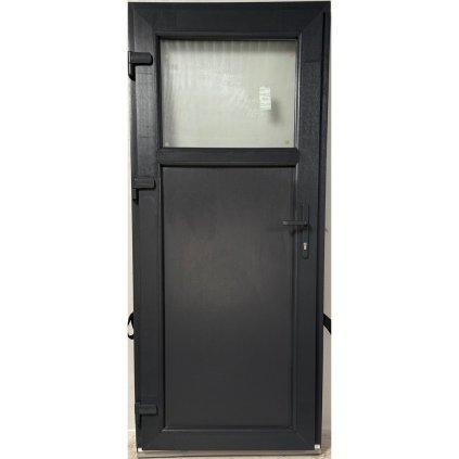 Vedlejší vchodové plastové dveře Proline dveře (70mm), 98x198 cm, levé