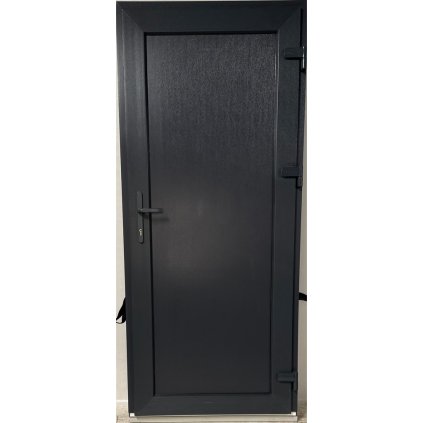 Vedlejší vchodové plastové dveře Proline dveře (70mm), 88x198 cm, pravé