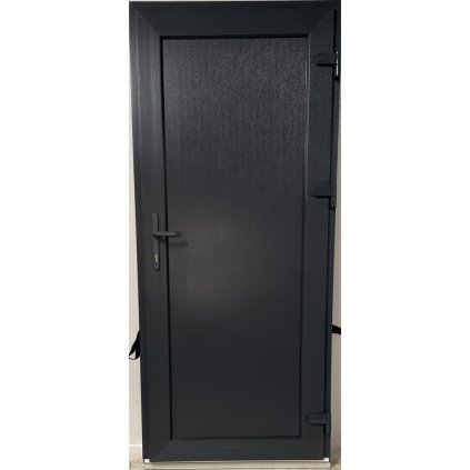 Vedlejší vchodové plastové dveře Proline dveře (70mm), 98x198 cm, pravé