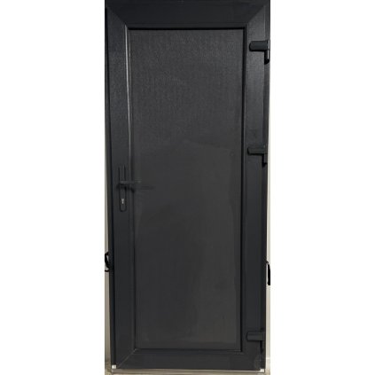 Vedlejší vchodové plastové dveře Proline dveře (70mm), 88x198 cm, pravé