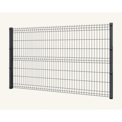 60 plotovy panel 3d standart color 173 cm drat 4 4 mm antracit