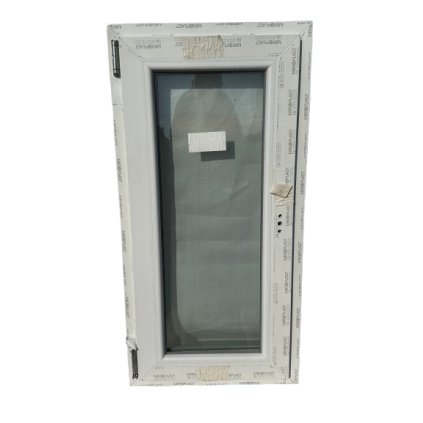 Jednokřídlé plastové sklepní okno 60, 500x1000mm, levé