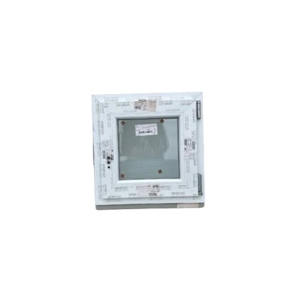 Jednokřídlé plastové sklepní okno 60, 500x500mm, pravé