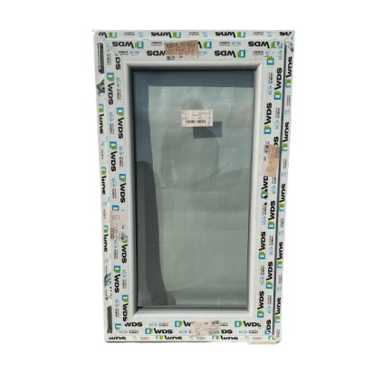 Jednokřídlé plastové okno WDS 70, 600x1000mm, levé