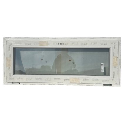 Jednokřídlé plastové sklepní okno 60, 1200x600mm