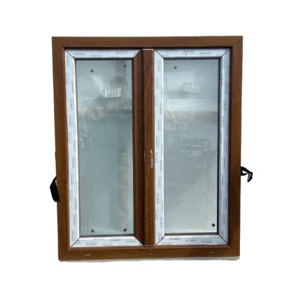 Dvoukřídlé plastové okno 70, 1000x1200 mm, pravé