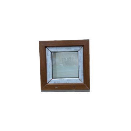 Jednokřídlé plastové okno 70, 500x500 mm, levé