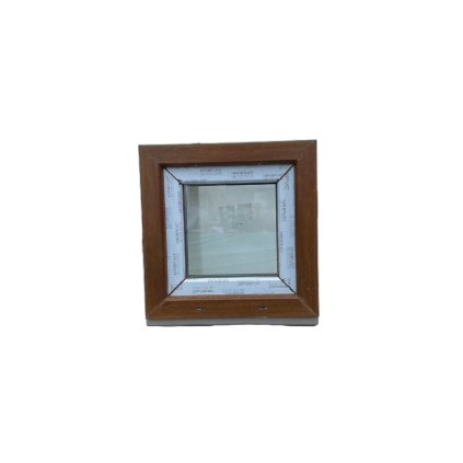 Jednokřídlé plastové okno 70, 500x500 mm, pravé