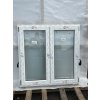 Dvoukřídlé plastové okno 70, 1200x1200 mm, pravé