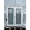 Dvoukřídlé plastové okno 70, 1000x1200 mm, levé