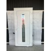 Vchodové plastové dveře WDS AD 76 STANDART 100x210 cm, pravé