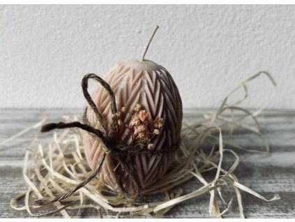 vajíčko vzor "béžová"