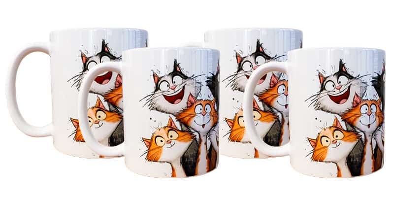 Velkoobchodní potisk hrnků – keramické hrnky, plecháčky, fotodárky