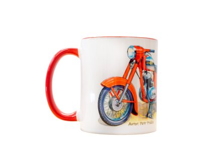 Hrneček s motivem JAWA "PANELKA"