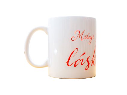 Keramický hrneček s motivem lásky 300 ml