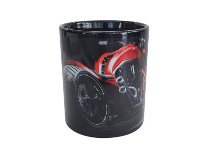Harley-Davidson hrnek Red Custom Bike – keramický hrnek 330 ml