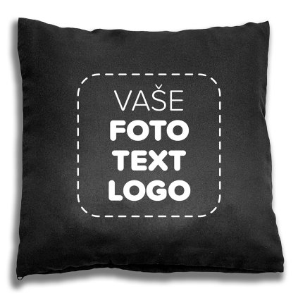 polstarek cerny s vlastním potiskem