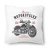 Polštářek s motivem Motorka Pasadena 40 × 40 cm
