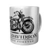 Stříbrný hrneček 300ml s motivem Harley