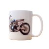Keramický hrneček s motivem motocyklu Triumph 300 ml