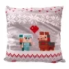 Polštář - Minecraft - Vánoční svět