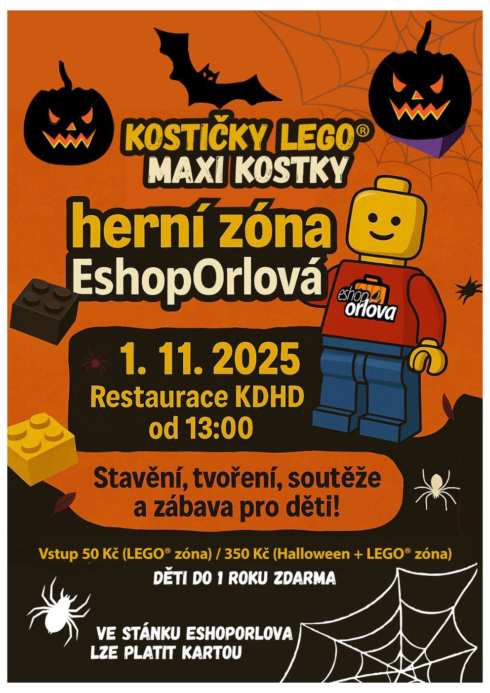 LEGO herní zóna – LEGO Kostičky Eshop Orlová