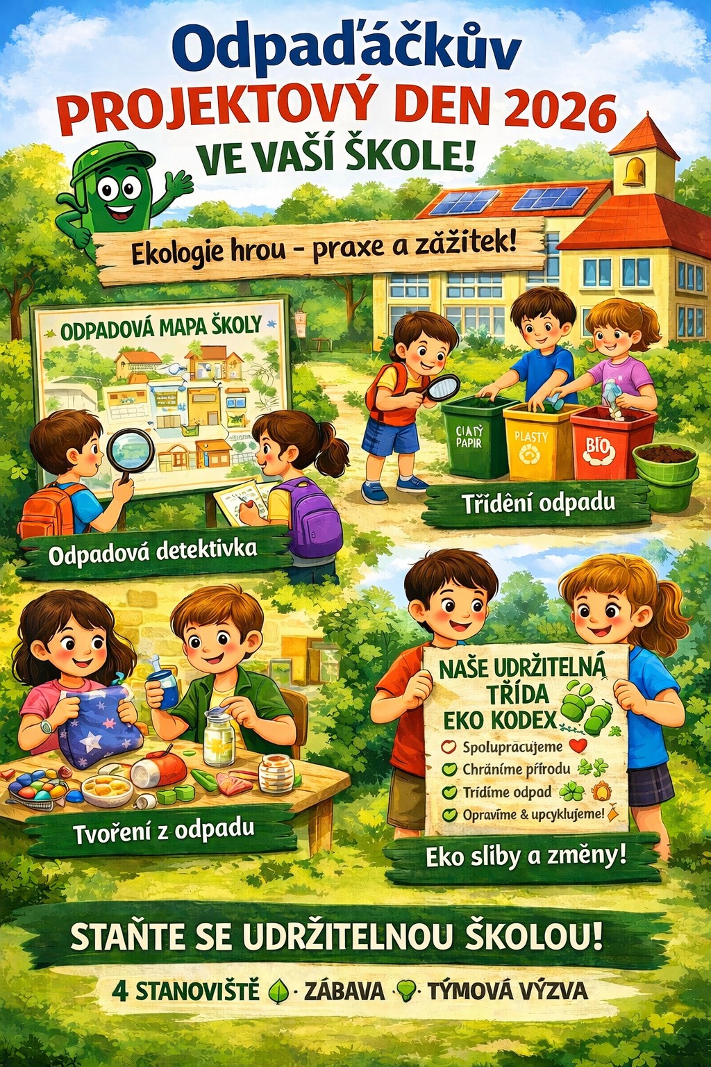 PROJEKTOVÝ DEN S ODPAĎÁČKEM