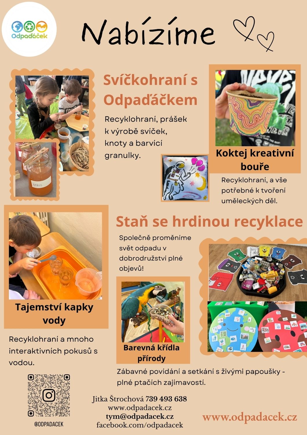 Naše aktivity pro Vás