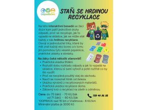 staň se hrdinou recyklace