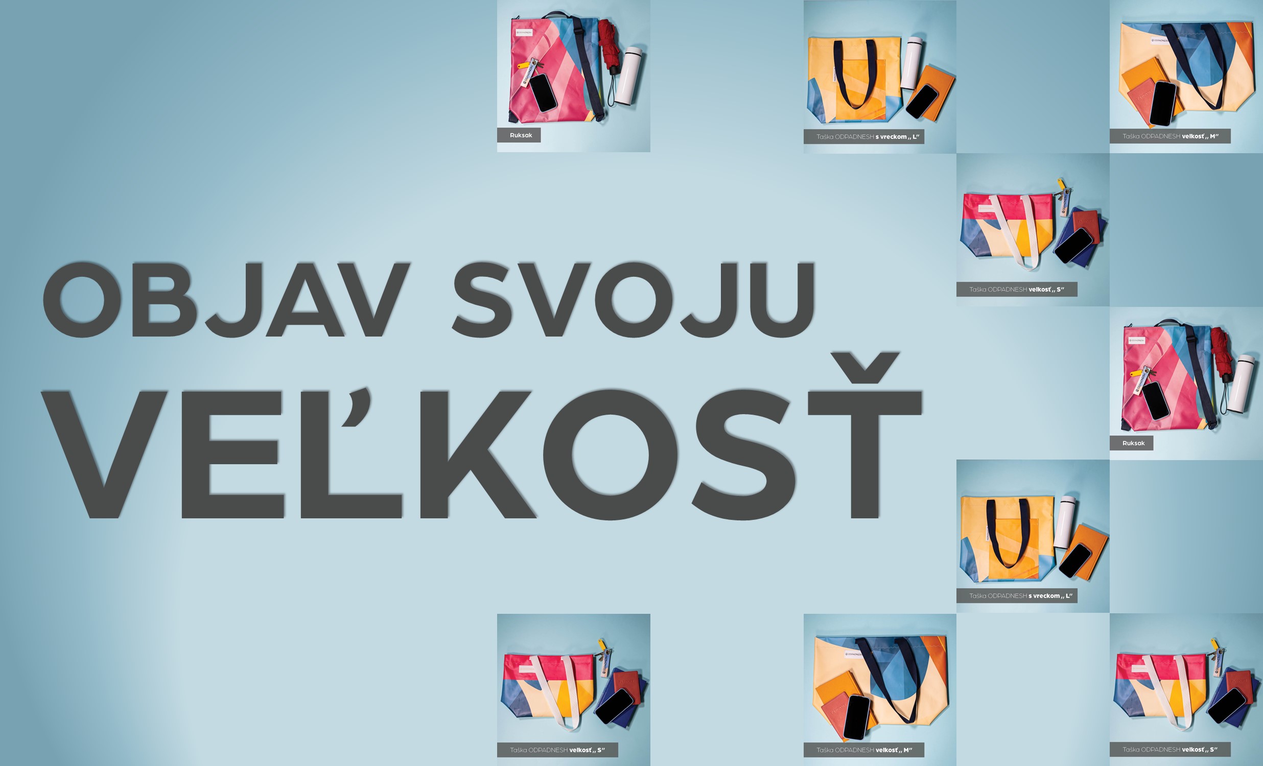 Veľkosti tašiek