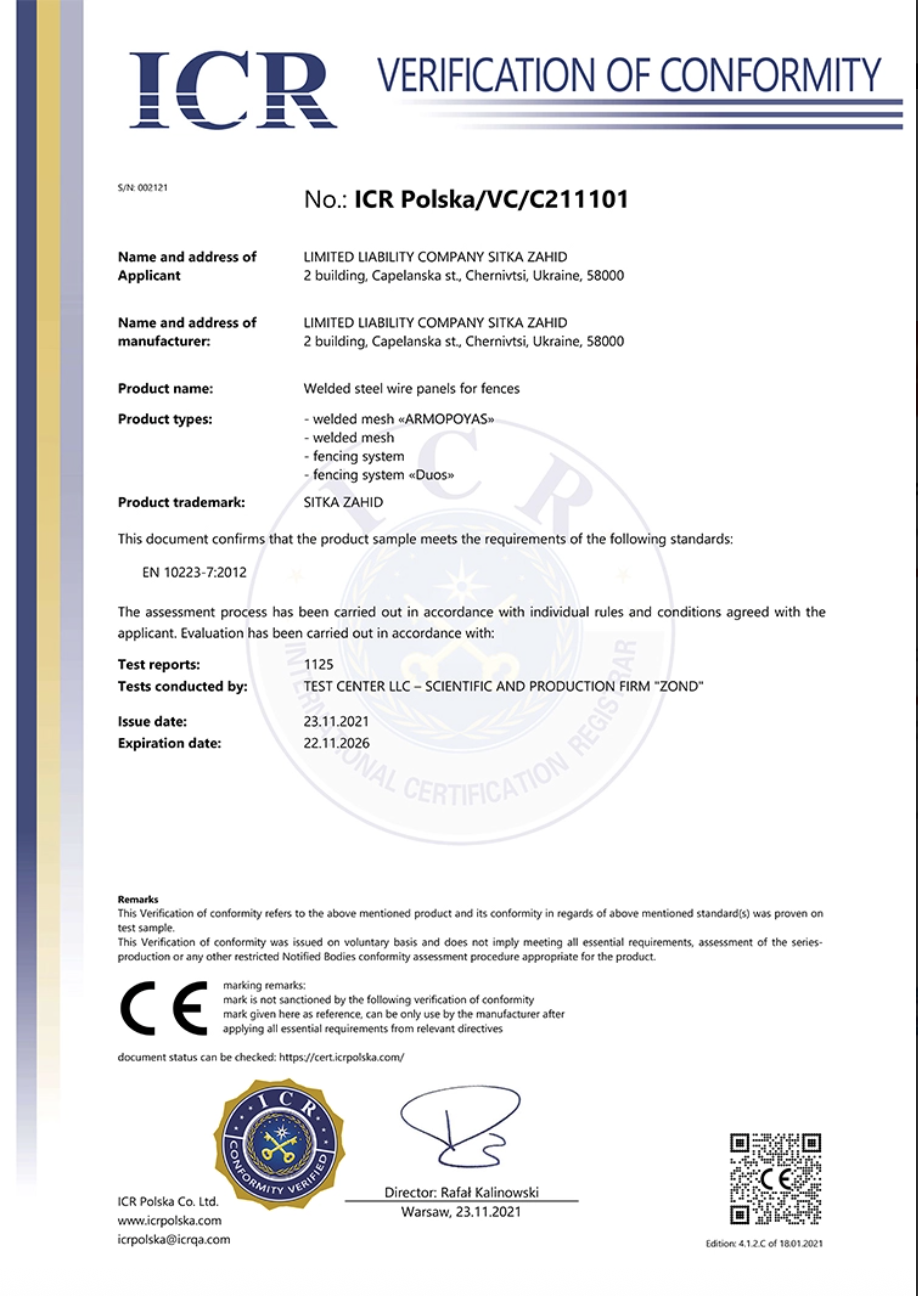EU Certifikace