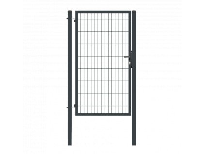 Jednokřídlá branka DUOS-BOX - FAB, výška 170x90 cm, antracit