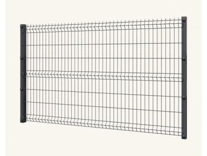 Plotový panel 3D STANDART COLOR - 153 cm, drát 4/4 mm, antracit