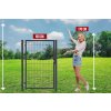 Jednokřídlá branka DUOS-BOX - FAB, výška 150x90 cm, antracit