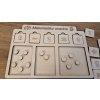Montessori matematická pomůcka – Dřevěné tabulky pro sčítání a odčítání  Montessori, matematika, čísla, sčítání, odčítání, školka, děti, výuková hra, učení hrou